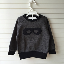 BeauLoves Beau Loves girl hoodies mask hoodie boys kids Long Sleeve Cotton children Cloth O Neck Age 2-5 Years Cicishop