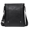 Trendy England Style high end real cow leather men messenger bag casual business brand men bag