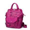 Women Large Capacity Practical Casual Dual purpose Bag Fashion Waterproof Nylon Bag Camouflage Print Hand Bag