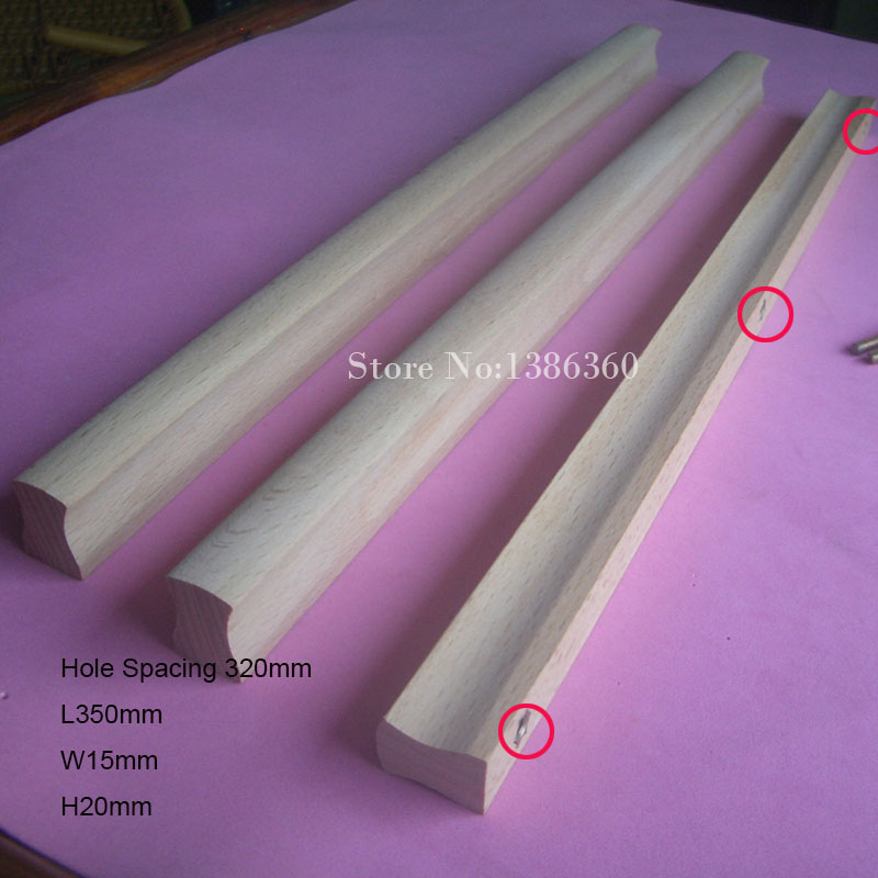 2 STÜCKE Quadratischen Hölzernen Küchenschrank Schublade Griffe