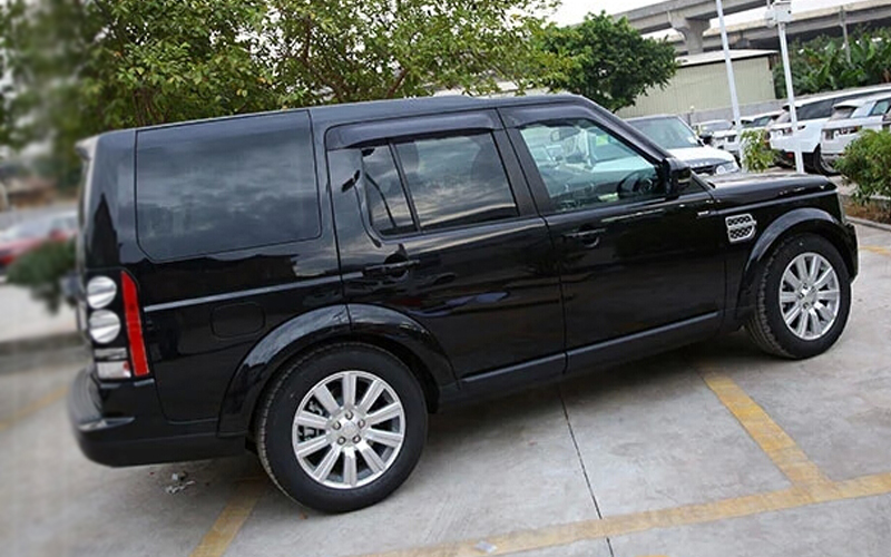 Window visor rain sun deflector 4pcs For Land Rover ...