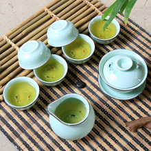 Longquan celadon Kung Fu tea set