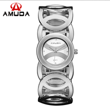 AMUDA 2016 Gold Watch Women 5 Colors High Quality Shinning Women Watches Brand Ladies Watch