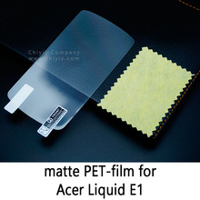 Glossy Clear Lucent Frosted Matte Anti glare Tempered Glass Protective Film On Screen Protector For Acer Liquid E1 Duo V360