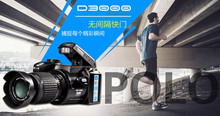 D3000 digital camera 16MP Professional DSLR 21X optical zoom HD LED headlamps max 32G SD card