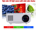 Big Discount 2015 LED Mini Portable HDMI USB Video LCD 1080P 3D hd Home Theater Projector