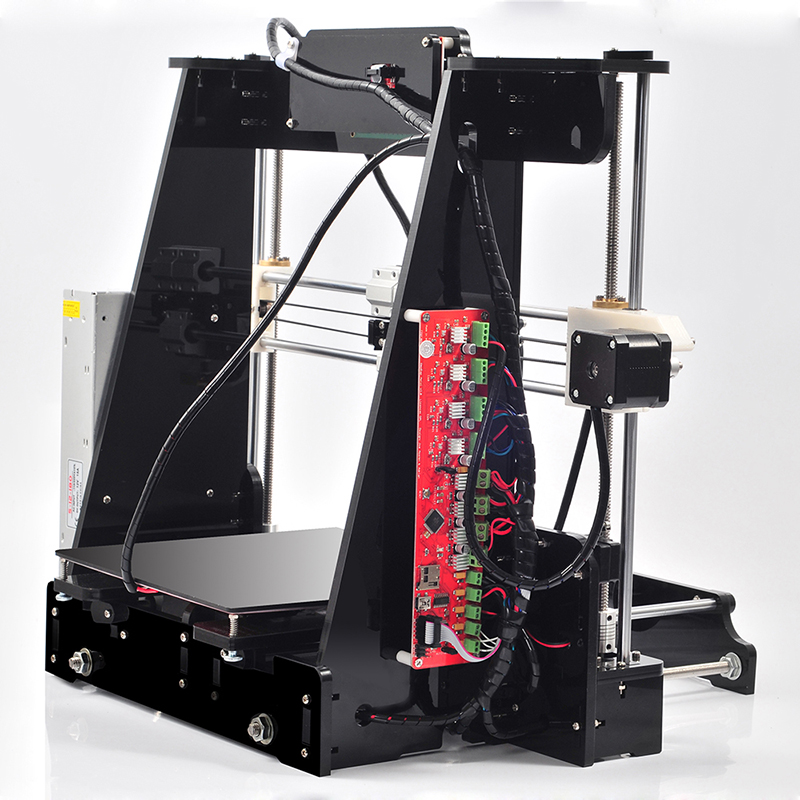 High Precision Reprap Prusa i3 3d DIY Printer kit with 1 Roll 16GB SD card Big