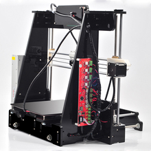 High Precision Reprap Prusa i3 DIY 3d Printer kit (with 1 Roll Filament 16GB SD card,LCD) Material Big size 220*220*235mm Hot