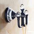 Free Shipping Unique Creative Bathroom Towel Hooks Wall Mounted Ceramic Style Printing Towel coat Hooks