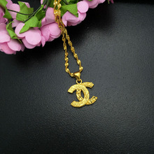 New necklace! Wholesale Free shipping 24k gold necklace Fashion pendant necklace&pendant fashion men’s jewlery  A181