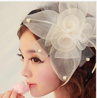 12pcs/lot Free Shipping Hen Party Feather Hair Fascinator, Wedding Mini Top hat, Bride Headband Fascinator