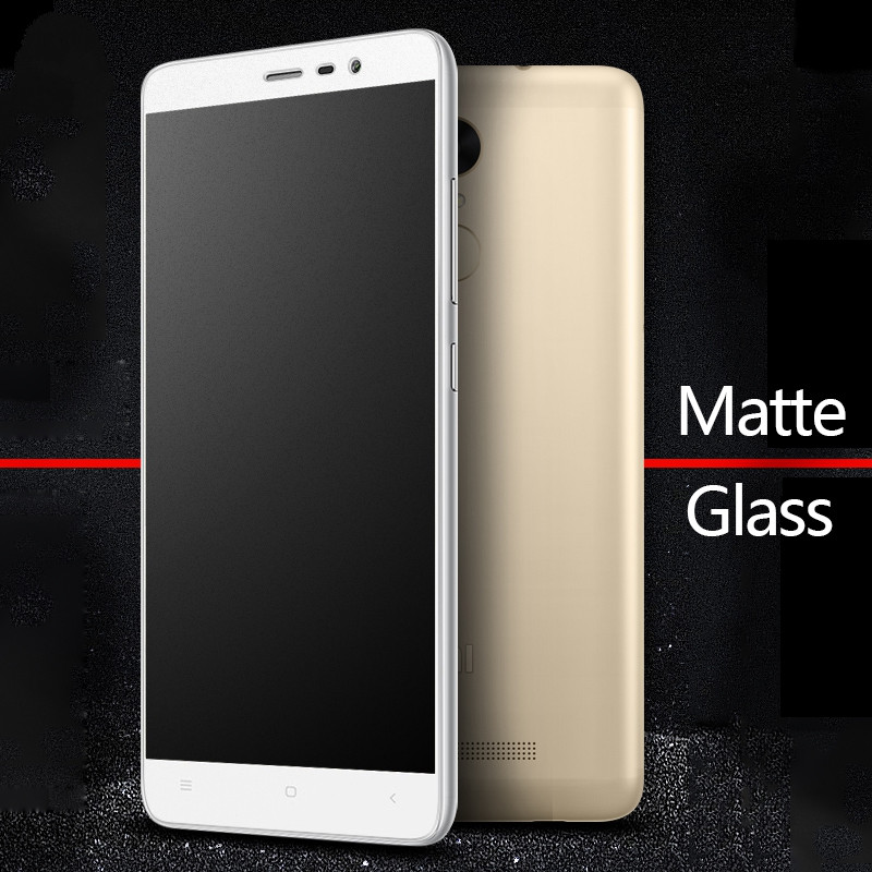 9 H Матового Закаленного Стекла Для XiaoMi RedMi Note 3 pro Примечание 5.5 дюймов Экран Протектор Нет Отпечатков Пальцев Матового Стекла Защитная
