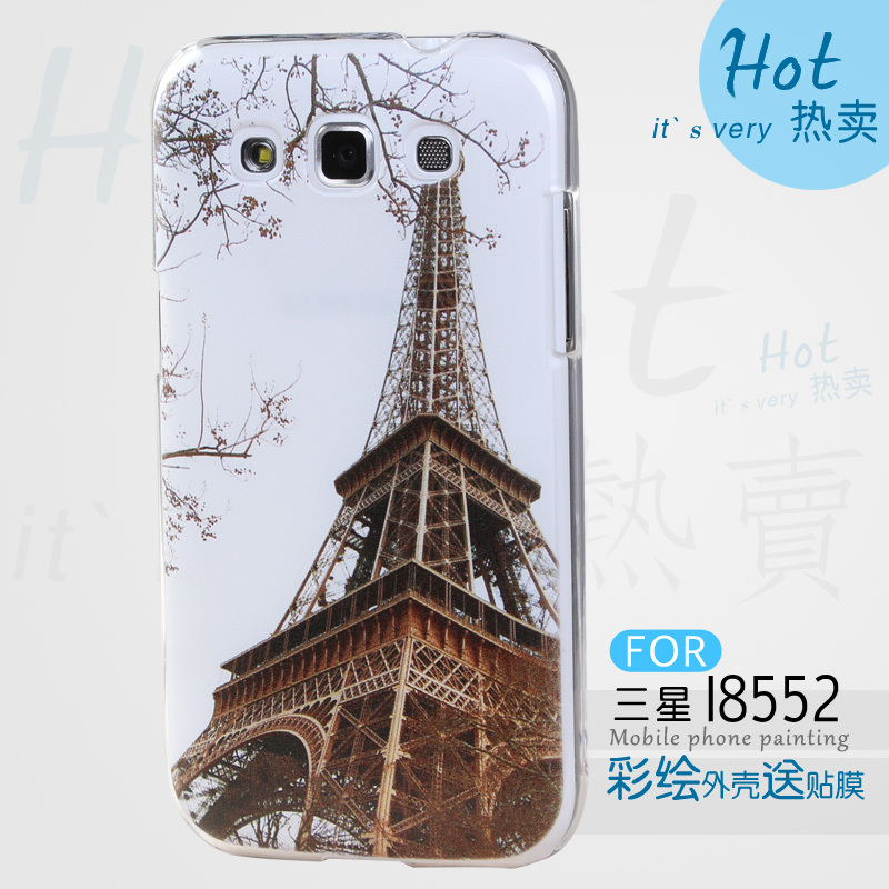 2014 New Hot High Quality PC Painted Cute Cartoon UV Print Hard Cover Case For Samsung
