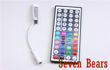 1pcs free shipping New 12V 3 4A 44Key MINI IR Remote Controller for SMD 3528 5050