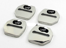 Car door Stainless steel lock cover protecting cover Anti-corrosive 4 pcs for 2005-2011 2012 2013 Ford Focus 2 auto parts