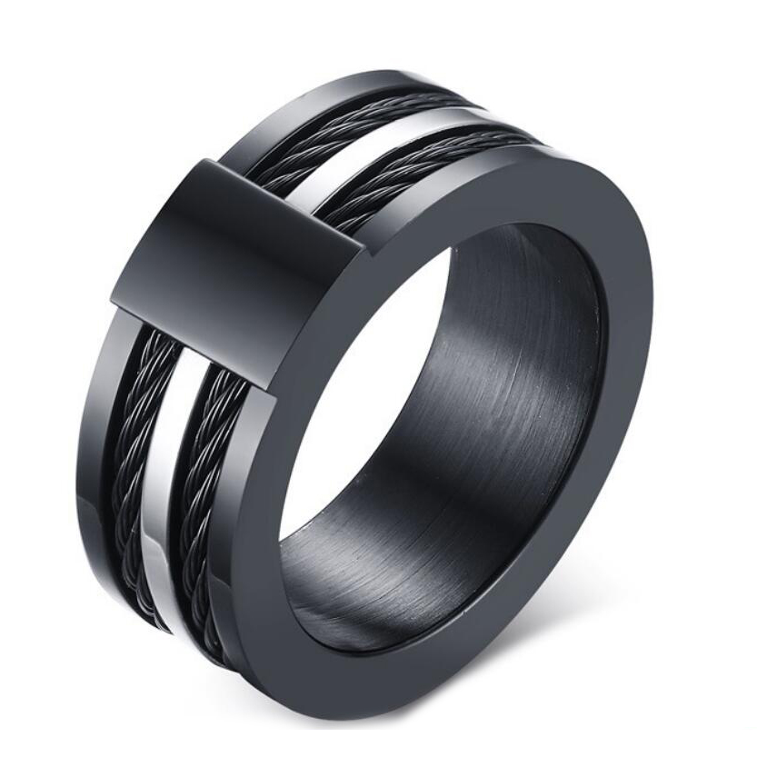 black male unique ring wedding band tungsten carbide ring 125mm man anniversary jewelry size 9 - Black Male Wedding Rings black male unique ring wedding band tungsten carbide ring 125mm man anniversary jewelry size 9 - Black Male Wedding Rings