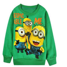New Brand T shirt Boys Tops Cute Cartoon Children Boy Clothing Long Sleeve Small Yellow People