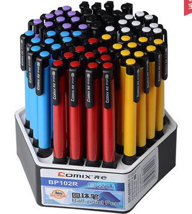 Excellent quality Concerted ballpoint pen / Wholesale 60 loading / Office Supplies Pens / Stationery press pen to paper