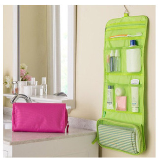 Free Shipping 1pcs The New South Korean Trade A246 Multifunctional Travel Cosmetic Bag Wash Cover Portable