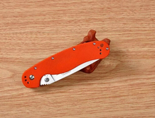 Free Shipping Ontario RAT Model 1 Outdoor Adventure And Training Folding Knife AUS 8 Blade Orange
