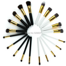 A++ 10Pcs/Set White Black Make Up Brushes Set Cosmetics Soft Pincel Make Up Set Sets To Make Up Palette Shadow Eyelashes