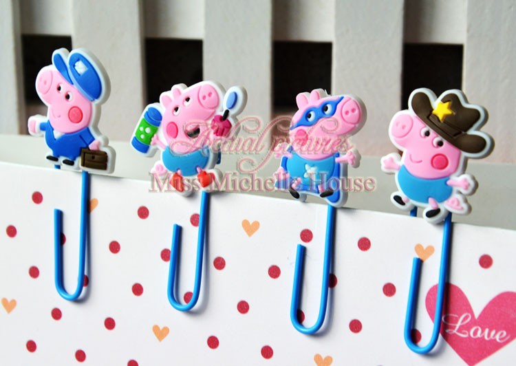 4pcs Bear Korean Magnetic Metal Cute Lucky Book Mark Clip School Office Supplies 4pcs Bear Korean Magnetic Metal Cute Lucky Book Mark Clip School Office Supplies
