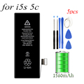 5pcs lot Best quality new 0 Cycle 3 8V 1560MAh Built in Li ion Mobile Phone