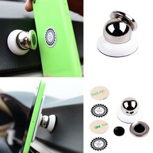 Hot sale universal 360 degree rotatable mini magnetism mobile phone holder car mobile phone mount for apple for SAMSUNG phone