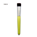 RANCAI 1pcs Green Bamboo Handle Flat Brushes Foundation Powder Blusher Eyeshadow Concealer Face Makeup Brush Cosmetic