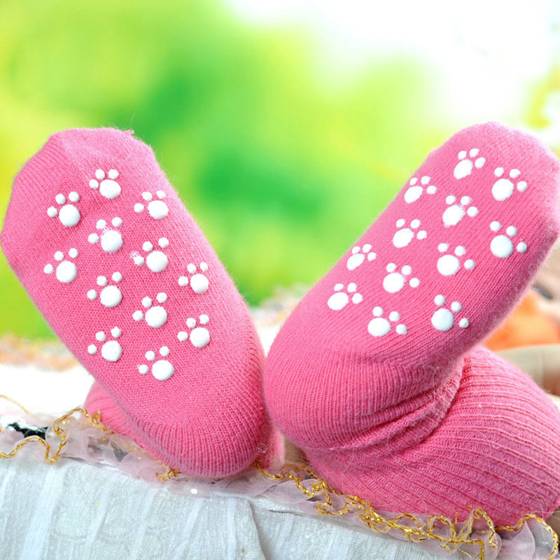 Newborn 0 1 2 Years Baby Socks Girl Boy Non Slip Meias Infantil