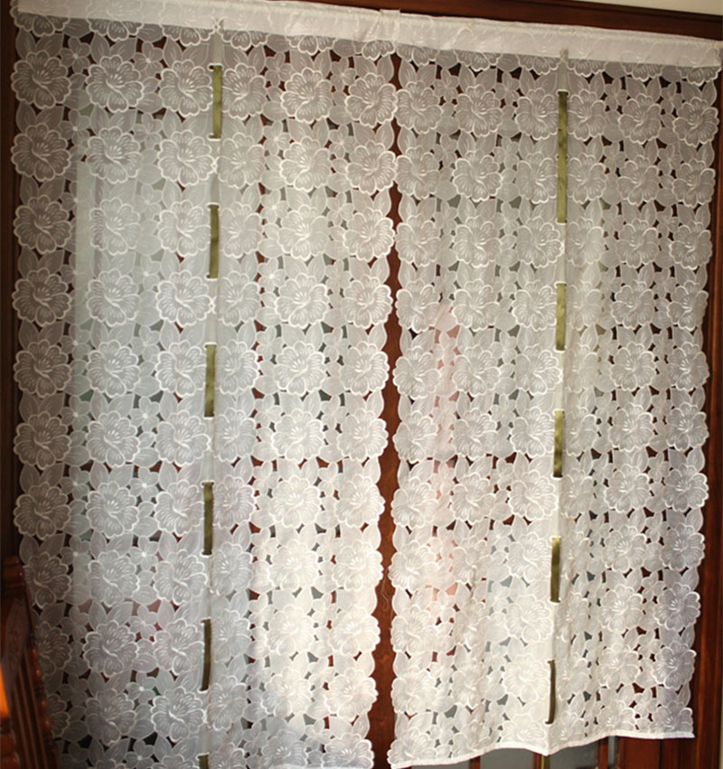 ستائر مطرزة بنمط زهور ستارة رومانية رائعة ستارة غرفة ناعمة room curtains curtain patternflower curtains aliexpress