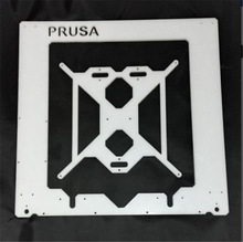 Prusa i3 Rework 3D printer white arylic laser cut frame kit RepRap Prusa i3 white color Single Sheet Frame 3D Printer DIY 6 mm