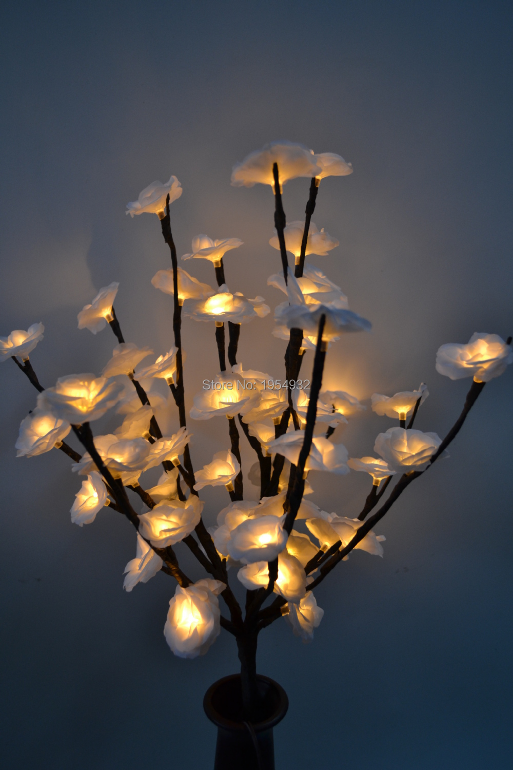 3v blossom mini rose branch light 20 quot 40 led christmas 3v blossom mini rose branch light 20 quot 40 led christmas