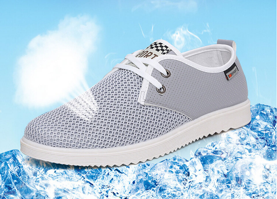 Hot Sale Men Summer Shoes Breathable Male Casual Shoes Hot Sale Men Summer Shoes Breathable Male Casual Shoes