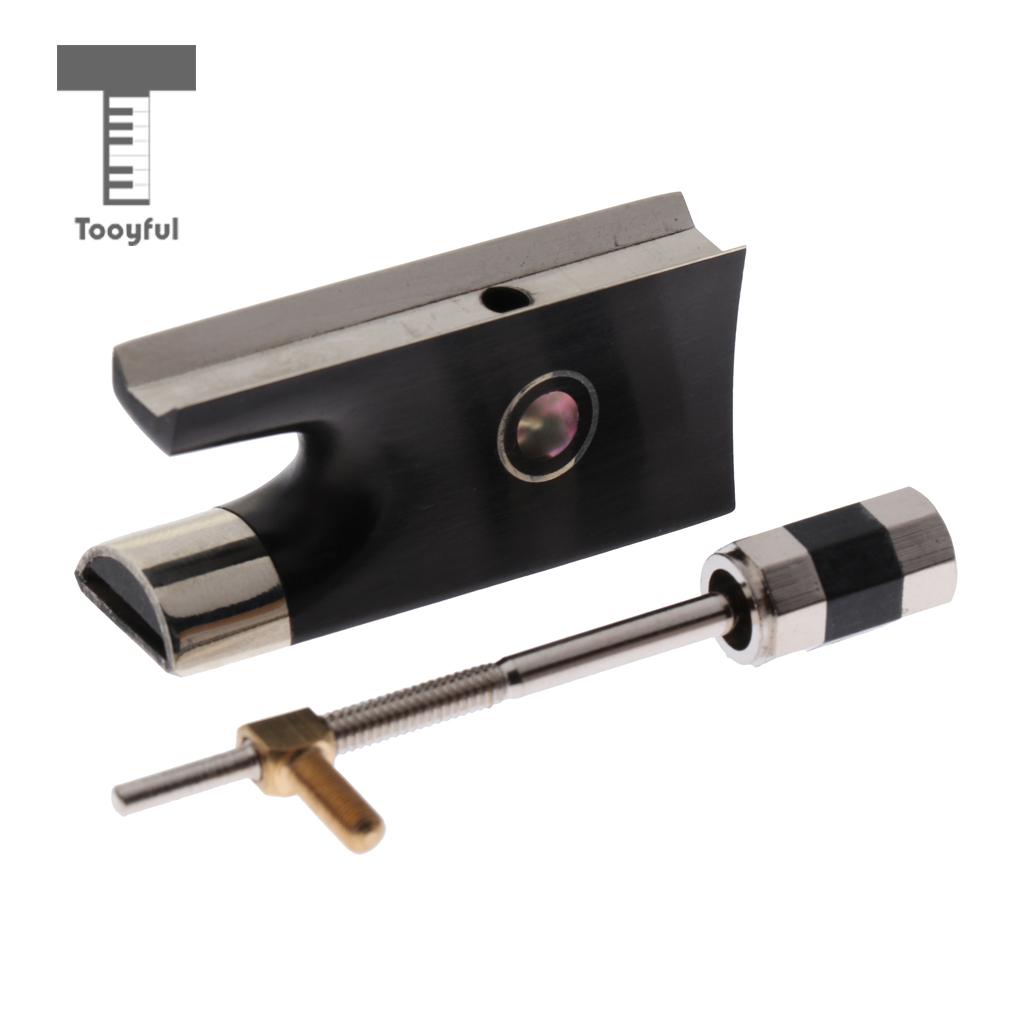 Description Picture 4 of itemTooyful Violin Bow Frog for 4/4 Violin Designed for 4/4 Violins Bow Parts Replacement Musical String Accessories