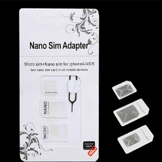 Nano sim  -    sim   3    iphone6 5 4 4s 4  1