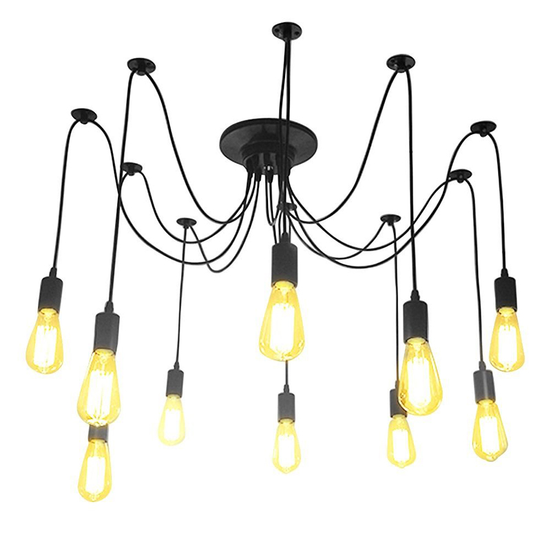 table Chandelier  Vintage Lamps Ajustable Retro  Light Pendant Ceiling Hanging vintage  lamp chandelier