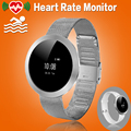 Women Metal Waterproof Bluetooth Connectivity Smart Watch Clock Smartwatch With Pedometer Heart Rate Monitor For Android