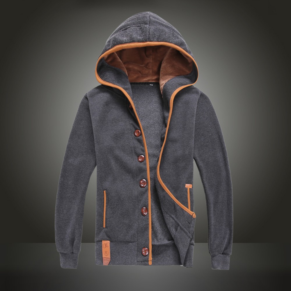 2015 free shipping new man hoody casual men\'s hoodie sweatshirt brand sports 3 color hooded coat T80 (7)