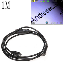 1PCS Android Endoscope 7mm Mini Android Endoscope Waterproof Inspection Snake Tube Camera 1 0 Endoscope Magnifier