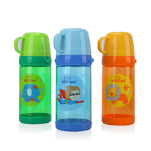 500ml Kids Water Bottle BPA Free Tritan Leak-proof Sport Shoulder Strap Chiller Cartoon Animal Design