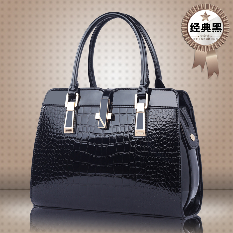 http://g01.a.alicdn.com/kf/HTB10opPIXXXXXaMXXXXq6xXFXXXE/sale-2015-Fashion-Luxury-Top-Crocodile-Grain-Patent-Leather-Women-Handbag-Ladies-Hight-font-b-Art.jpg