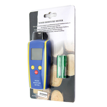 HT-610 LCD digital Wood Moisture Black Wood Moisture Meter Detector Tester