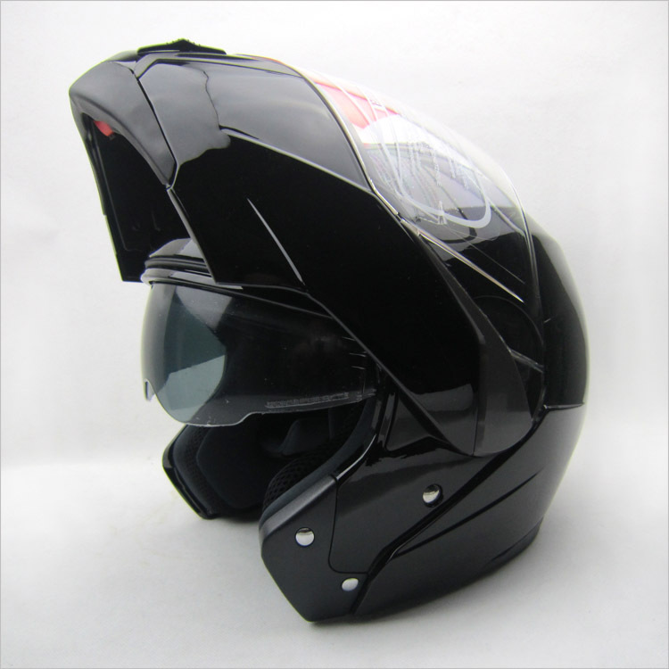 Free shipping BEON-700 dual lens exposing motorcycle helmet visor helmet full helmet winter glare reducer / bright black