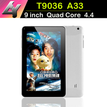 Hot 9 inch Tablets Phone Models Gather Allwinner A33 / A23 / ATM7021 / ATM7029 Quad Core Tablet pc Android 4.4 Dual Camera
