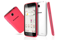 Original Lenovo A516 cell phone 4 5 inch IPS MTK6572 Dual Core 4GB Android 4 2