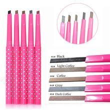 1 Pcs Waterproof Longlasting Eyebrow Pencil beauty paint for the eyebrows shaping to Eye Brow Liner Powder Shapper Makeup Tool