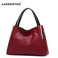 LAORENTOU Genuine Cow Leather Women s Handbag Soft Crossbody Bag Ladies Leather Shoulder Bag Fashion Real