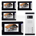 DIYSECUR Quality 7 4 Wired Apartment Video Door Phone Audio Visual Intercom Entry System IR Camera