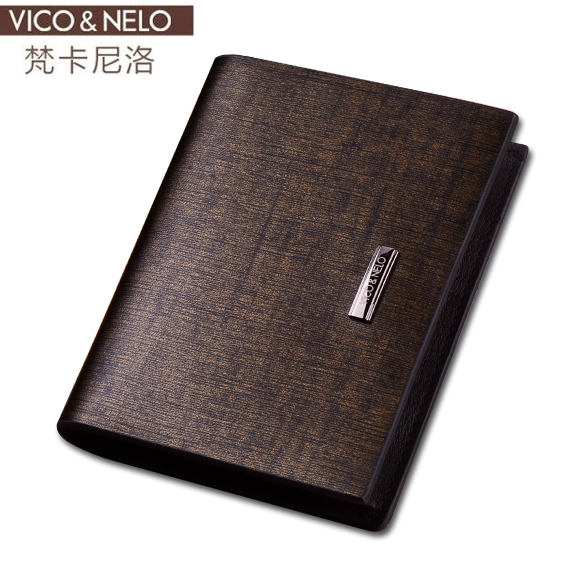 Viconelo male cowhide card holder silicon carbide card holder male driver's license engraving gift